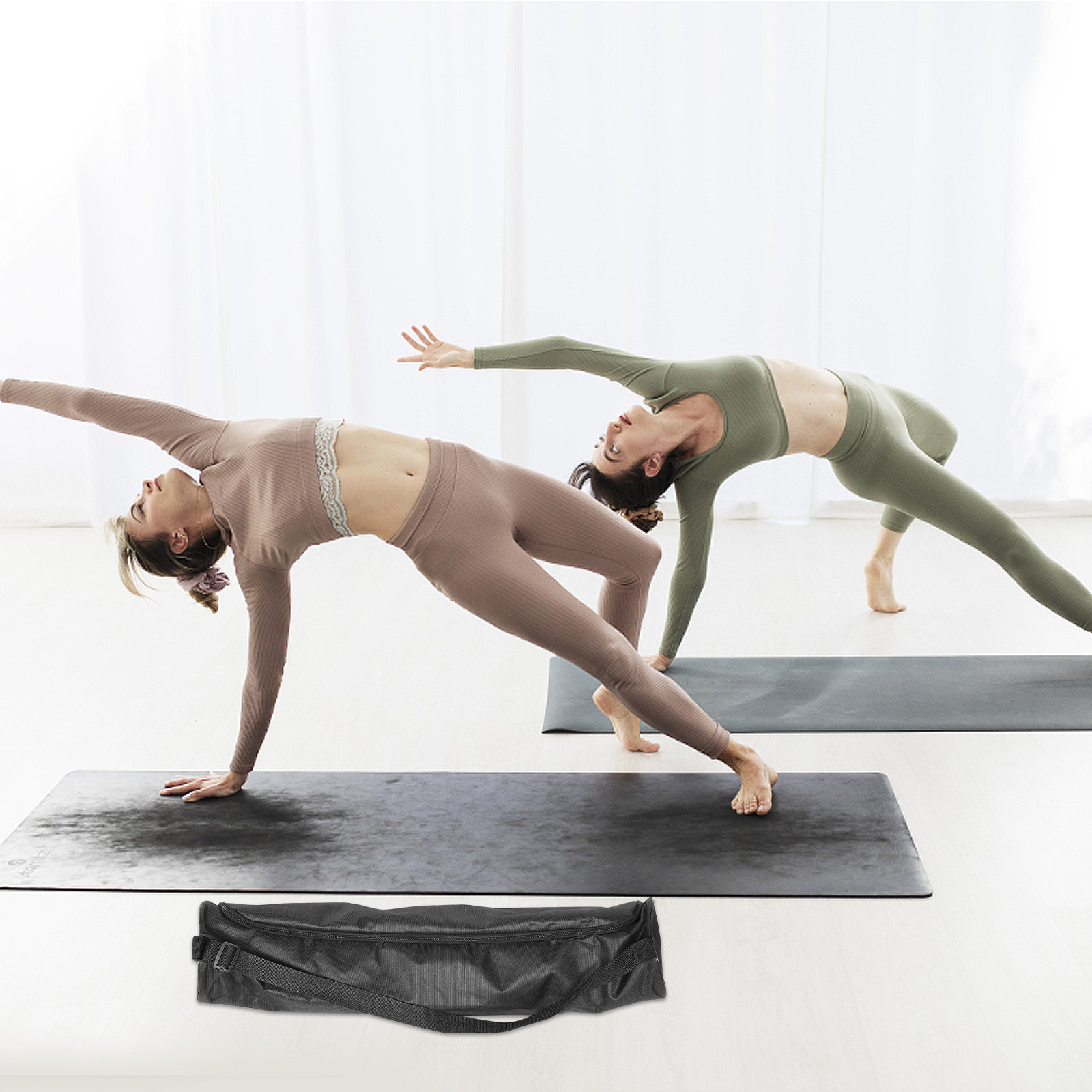 ヨガ用折りたたみ式オックスフォード布製広々キャリートート、マ - Yoga Mat Bag Carrier のレビューと価格