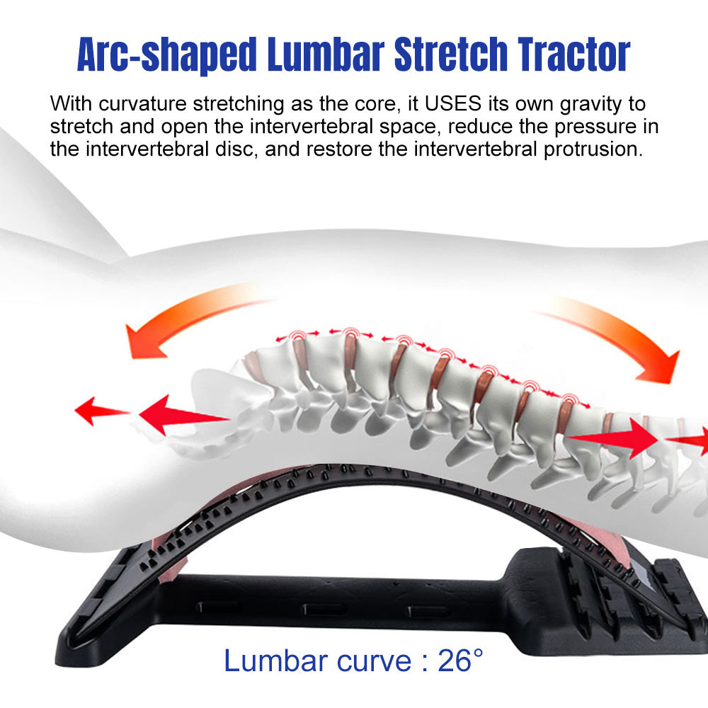 バックストレッチャーマグネット療法マッサージツールストレッチ - Posture Pole Corrector のレビューと価格