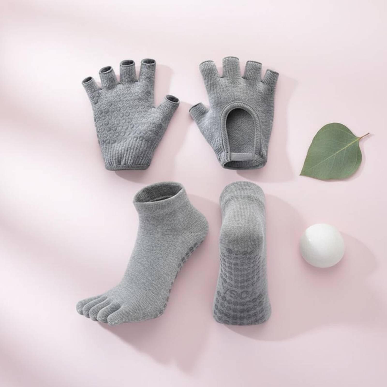 ピラティスソックス 女性用 滑り止め ヨガ コンプレッション - Pilates Yoga Grip Socks のレビューと価格