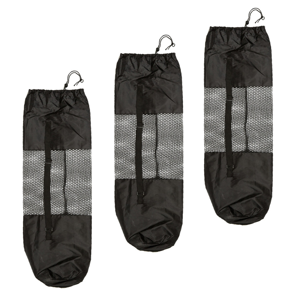 3 個ヨガマットメッシュバッグ調節可能な巾着収納キャリアアウ - Yoga Mat Bag Carrier のレビューと価格