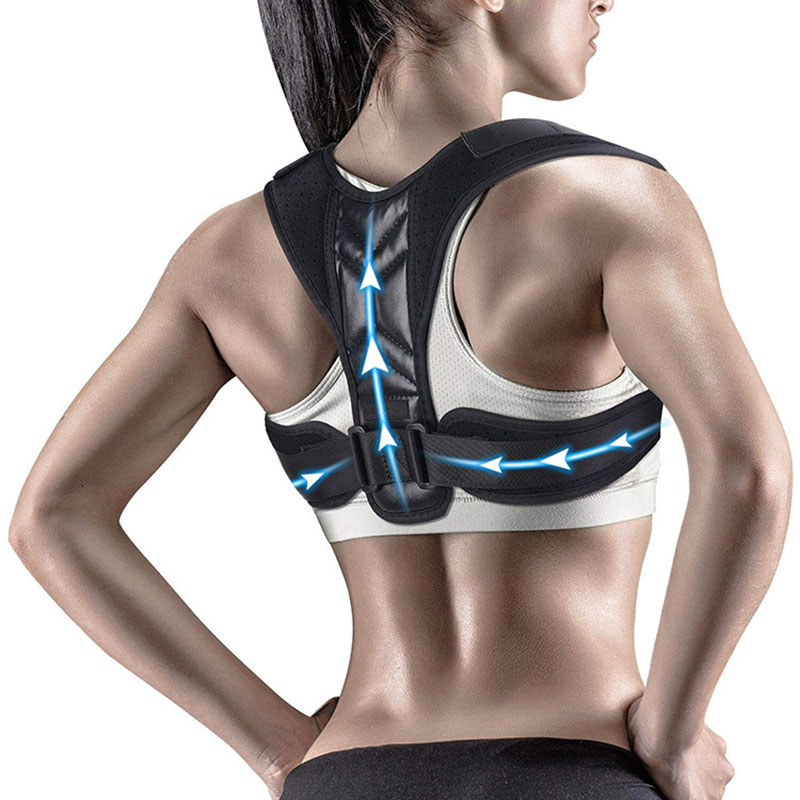 調節可能な姿勢矯正器ネックブレーストレーニング機器ホームオフ - Posture Pole Corrector のレビューと価格