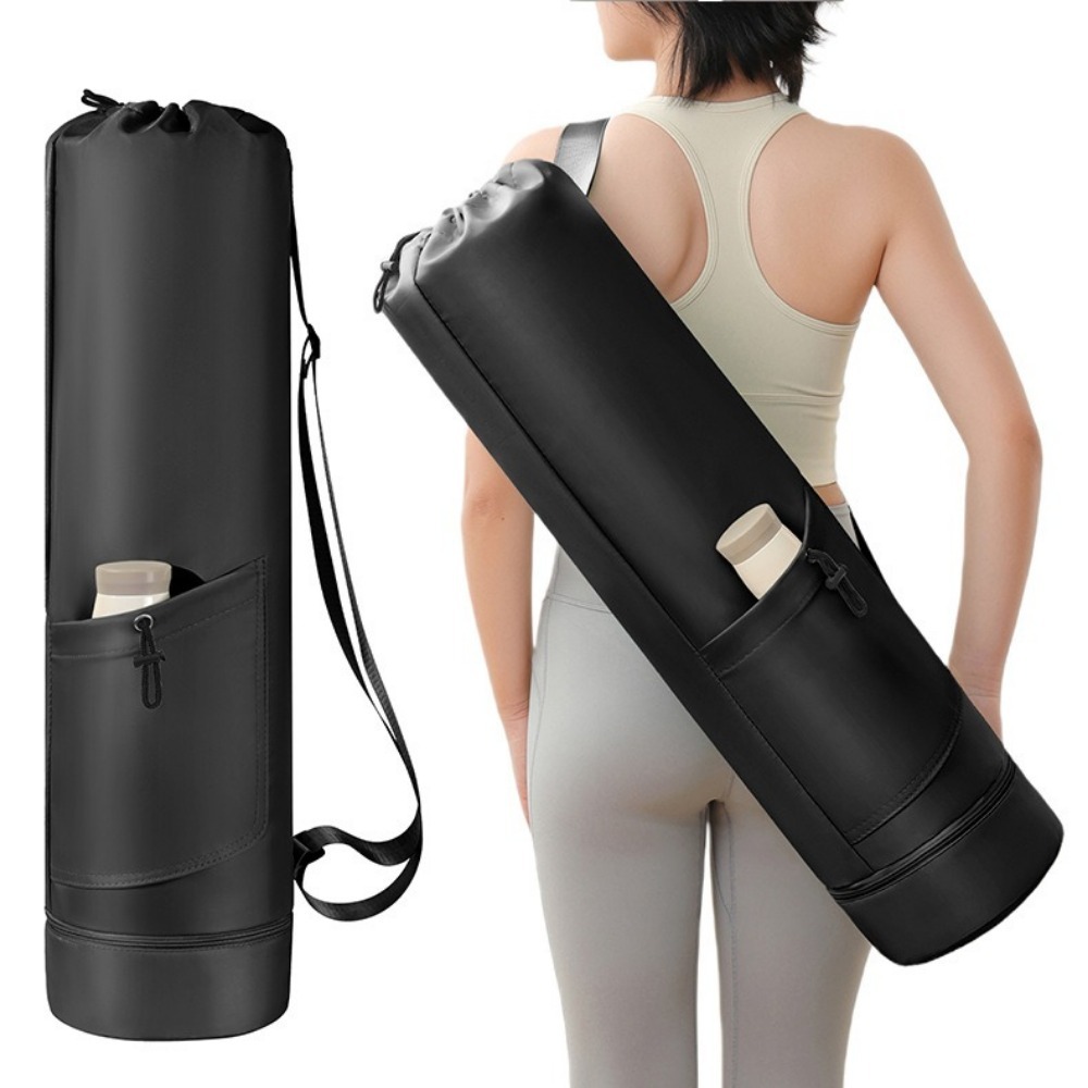 大容量ヨガマット収納バッグ調節可能なストラップ防水フィットネ - Yoga Mat Bag Carrier のレビューと価格
