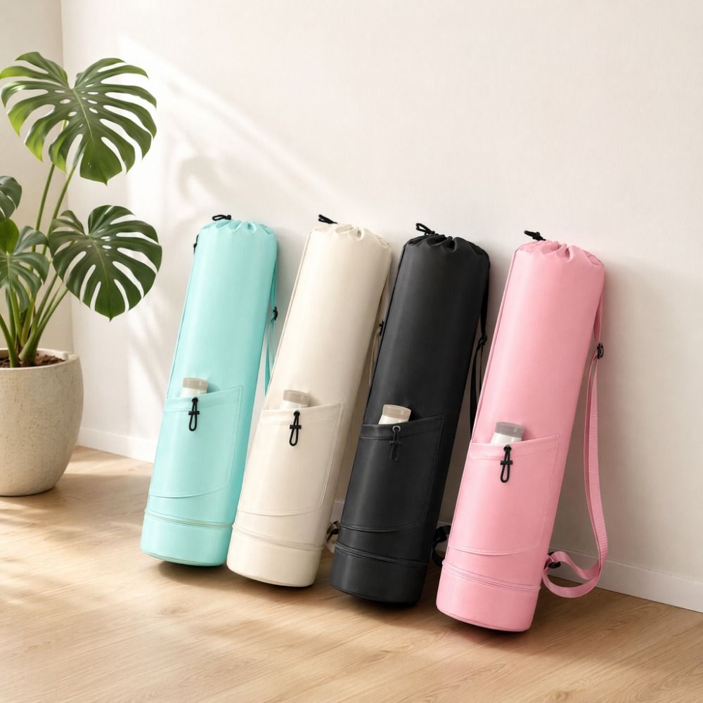 大容量ヨガマット収納バッグ調節可能なストラップ防水フィットネ - Yoga Mat Bag Carrier のレビューと価格