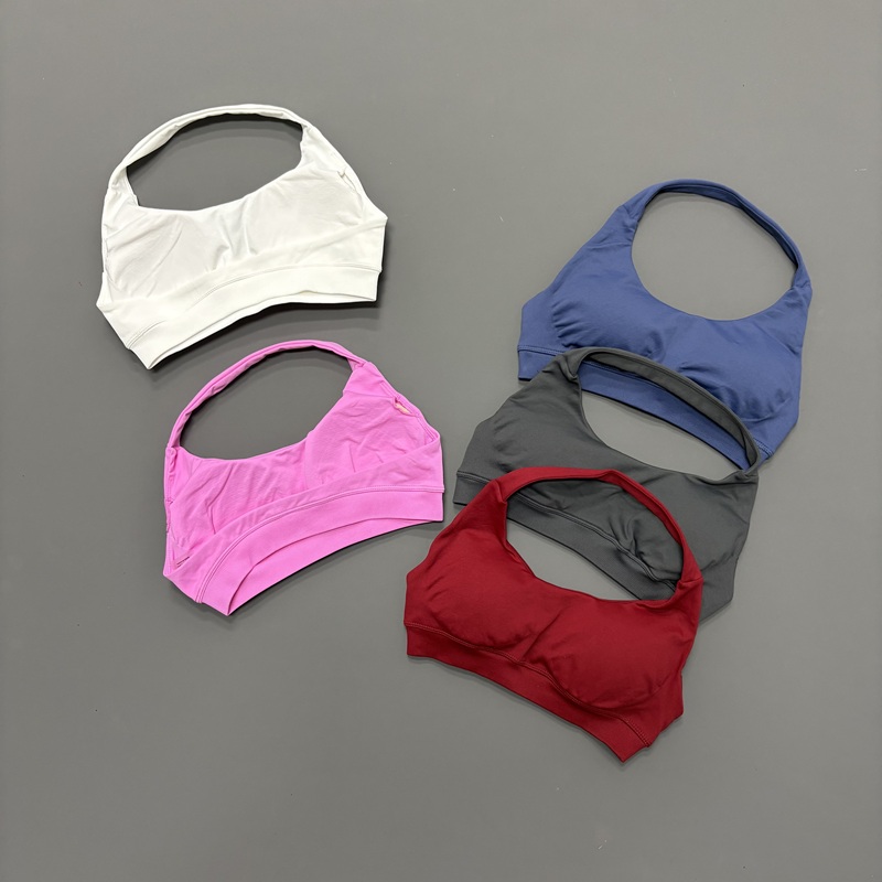 HISTELLO シームレス ホルターネック スポーツブラ  - Pilates Yoga Wrap Top のレビューと価格
