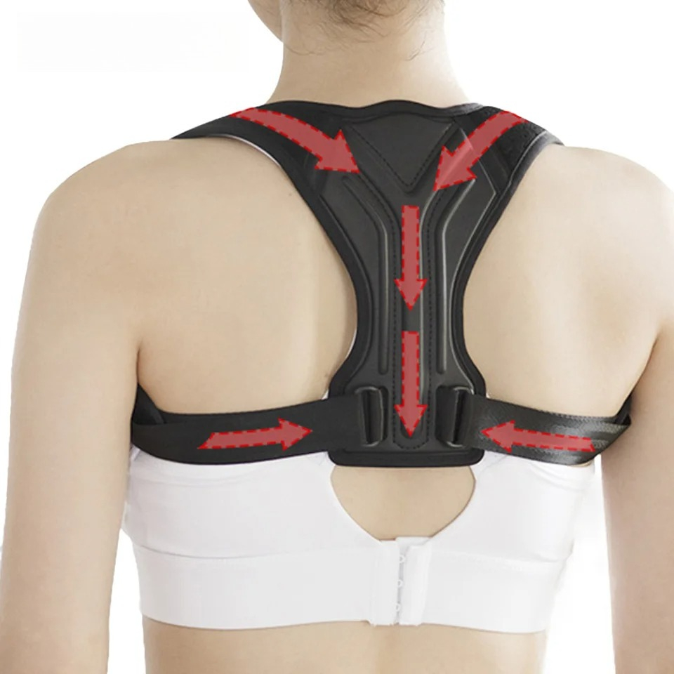 通気性のある猫背矯正ベルト 座っているときも見えない矯正ベル - Posture Pole Corrector のレビューと価格