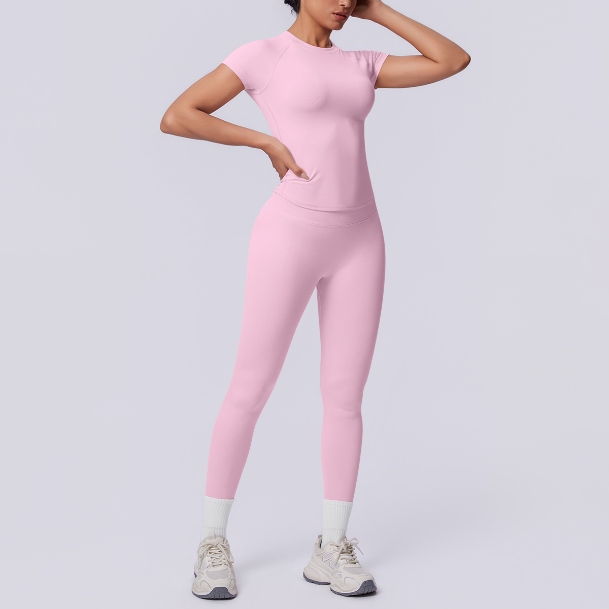 Rooftrellen 新しい 2 ピース/セットヨガセット - Pilates Yoga Gear のレビューと価格