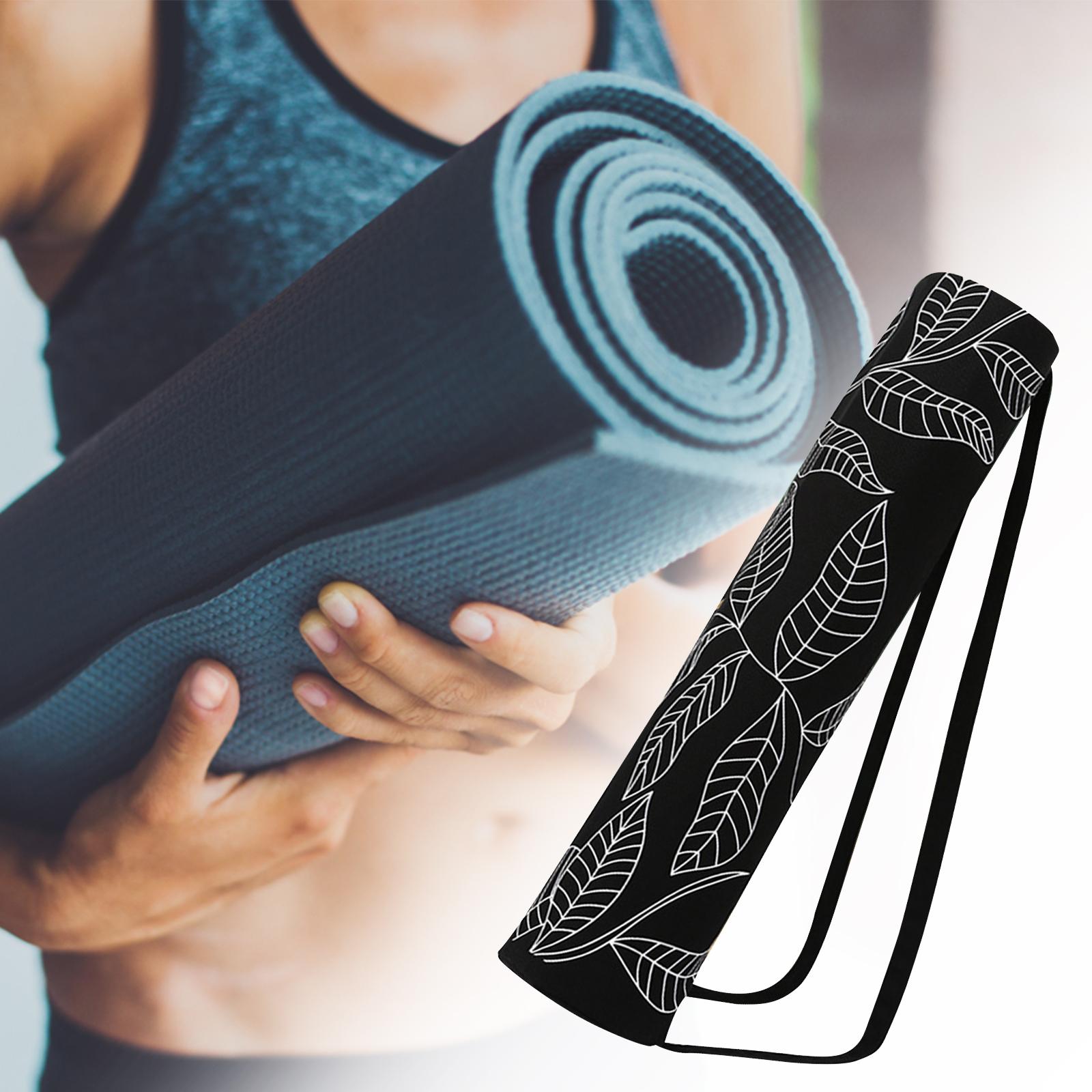 トラベルヨガマットキャリアバッグサイズ29x5.5インチ耐摩 - Yoga Mat Bag Carrier のレビューと価格