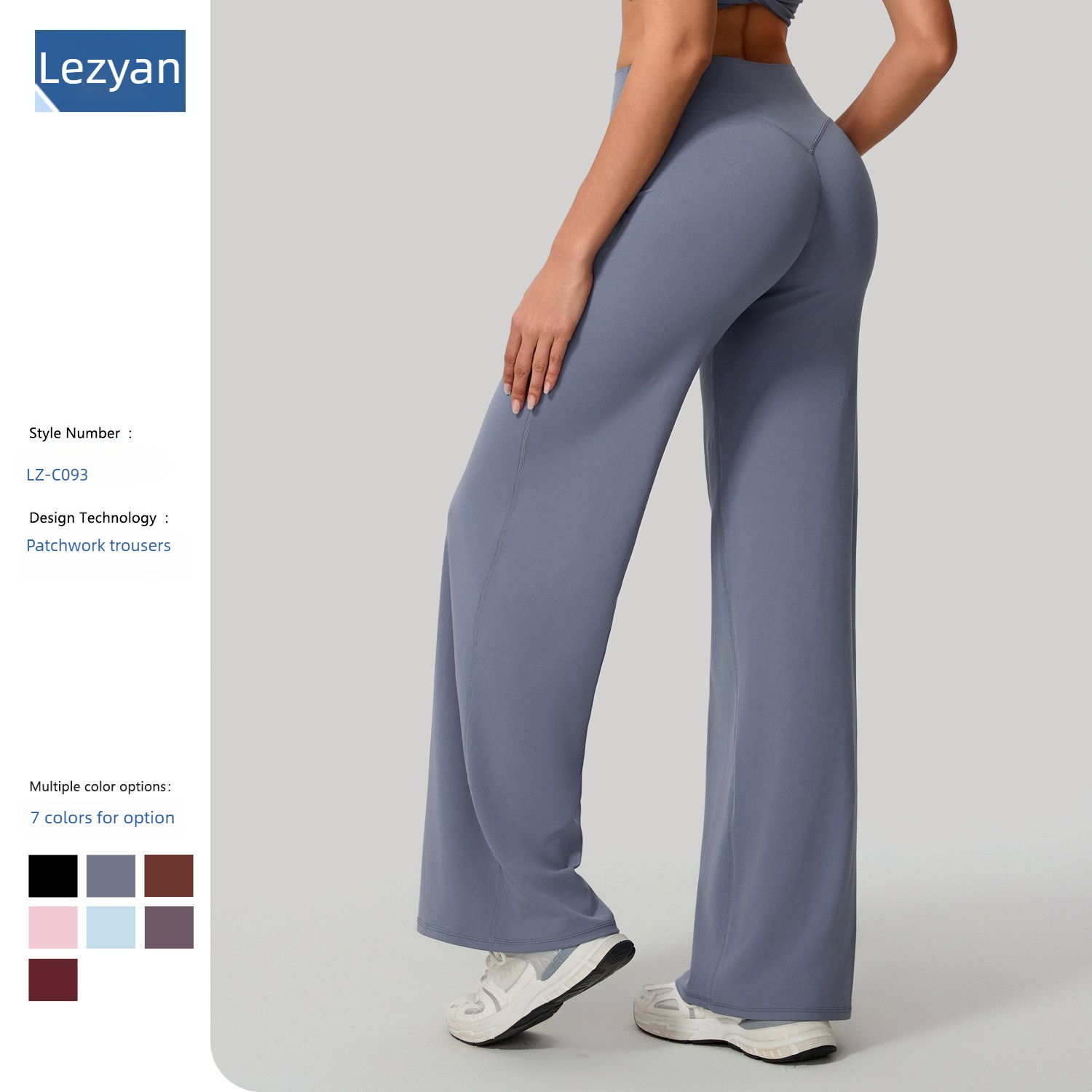 Lezyan ルーズソフトヨガワイドレッグパンツピラティスラ - Pilates In Yoga Pants のレビューと価格