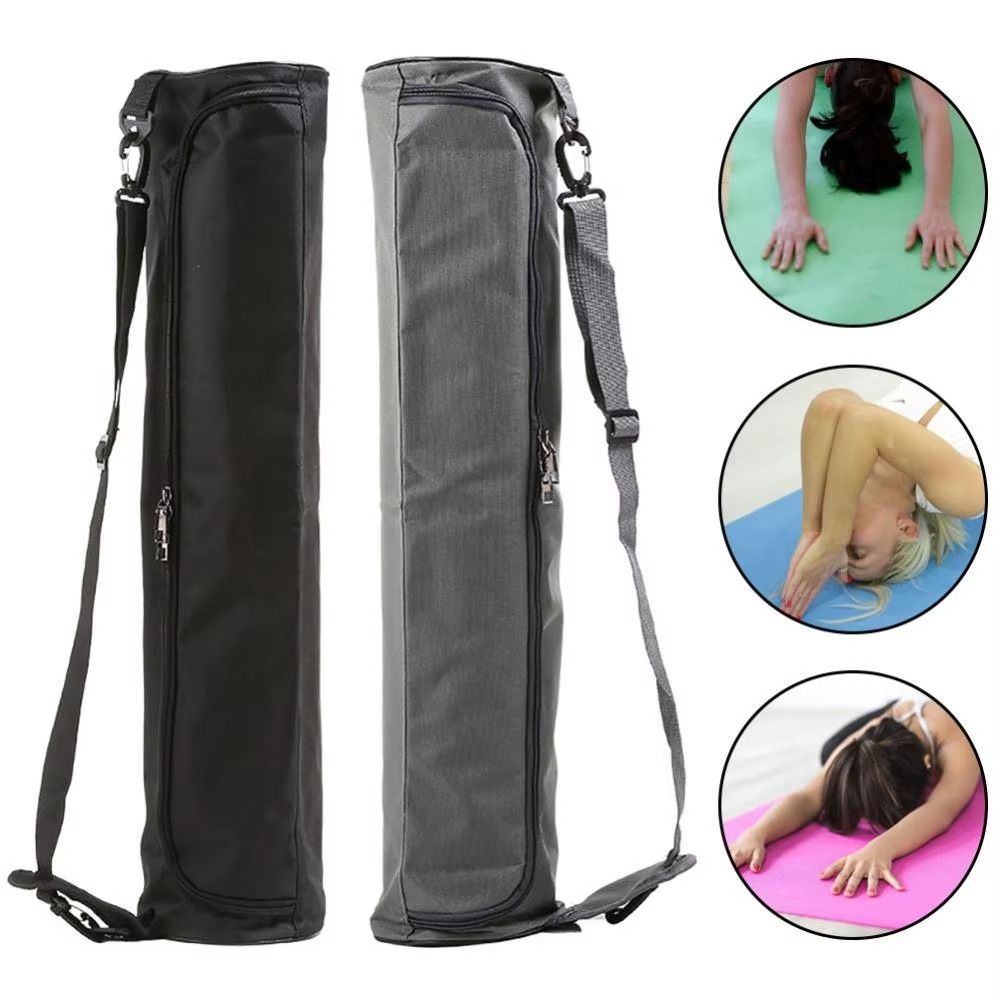多機能防水ヨガバッグ キャンバス製 防錆ショルダーバッグ 収 - Yoga Mat Bag Carrier のレビューと価格
